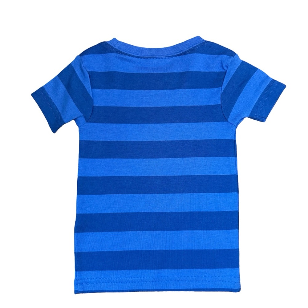 Carter's Blue Striped Diver Graphic Tee - Picture 6 of 7